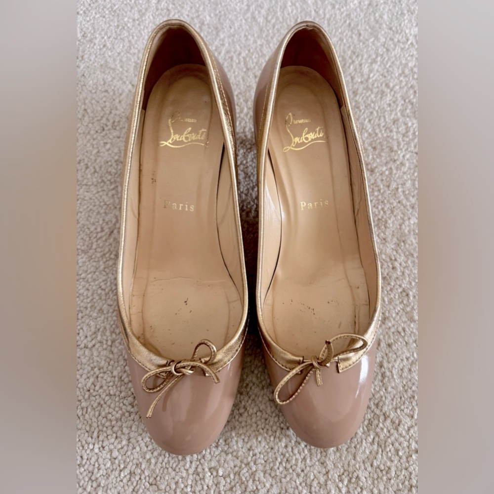 Authentic Louboutin kitten heels